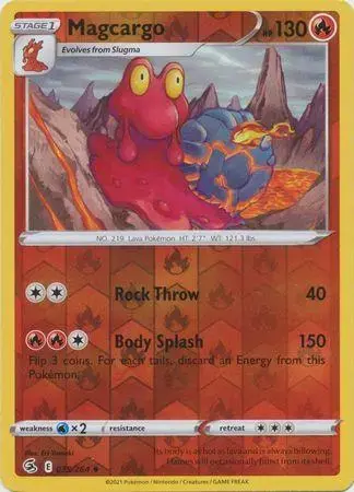 Magcargo [Reverse Holo] - Pokemon Fusion Strike #35