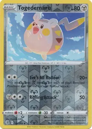 Togedemaru [Reverse Holo]