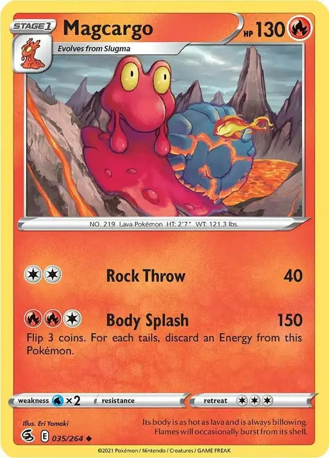 Magcargo - Pokemon Fusion Strike #35
