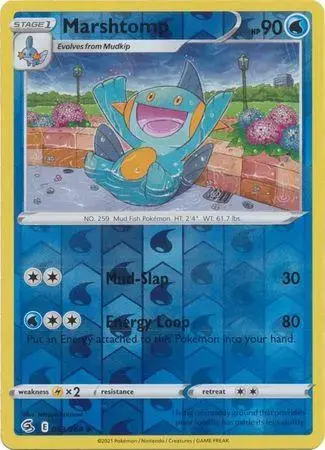 Marshtomp [Reverse Holo] - Pokemon Fusion Strike #63