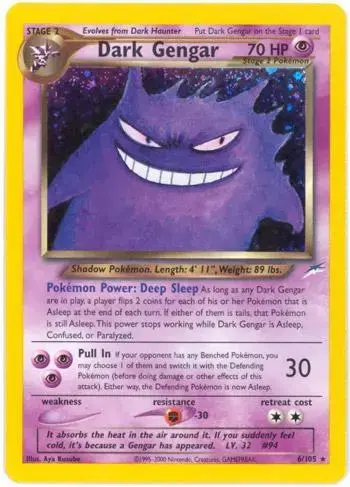Dark Gengar - Pokemon Neo Destiny #6