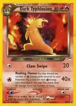 Dark Typhlosion - Pokemon Neo Destiny #10