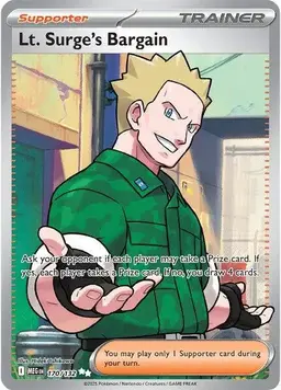 Lt. Surge's Bargain 170 - Pokemon Mega Evolution