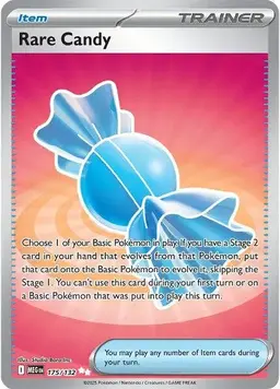 Rare Candy 175 - Pokemon Mega Evolution