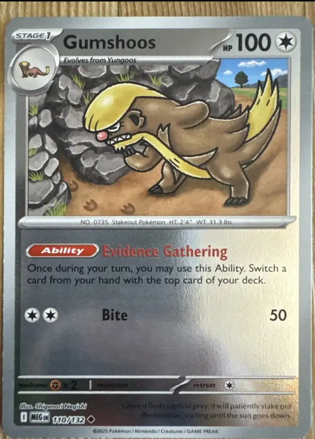 Gumshoos [Reverse Holo]