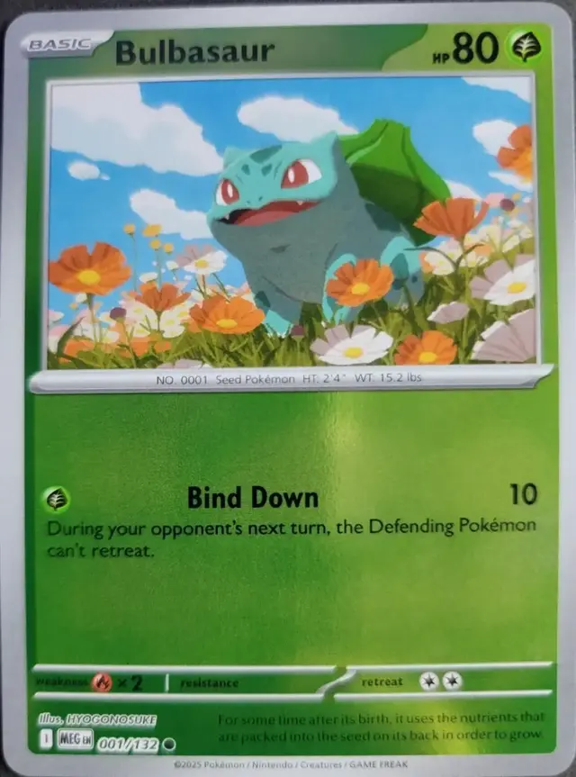 Bulbasaur [Reverse Holo] - Pokemon Mega Evolution #1