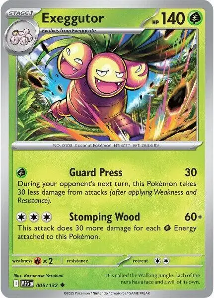 Exeggutor - Pokemon Mega Evolution #5