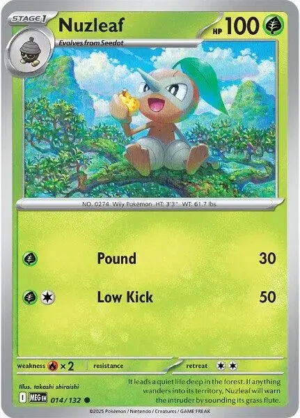 Nuzleaf - Pokemon Mega Evolution #14