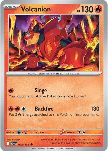 Volcanion - Pokemon Mega Evolution #25