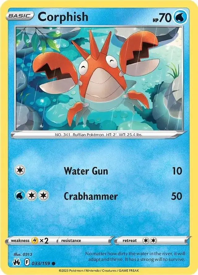 Corphish - Pokemon Mega Evolution #33