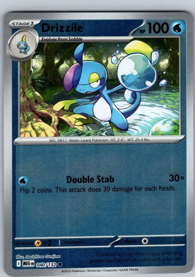 Drizzile [Reverse Holo] - Pokemon Mega Evolution #40