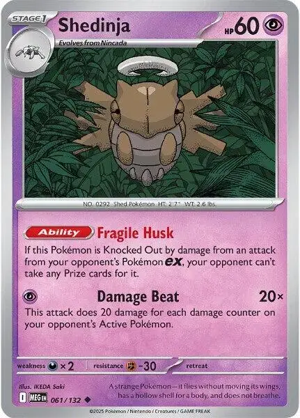 Shedinja - Pokemon Mega Evolution #61