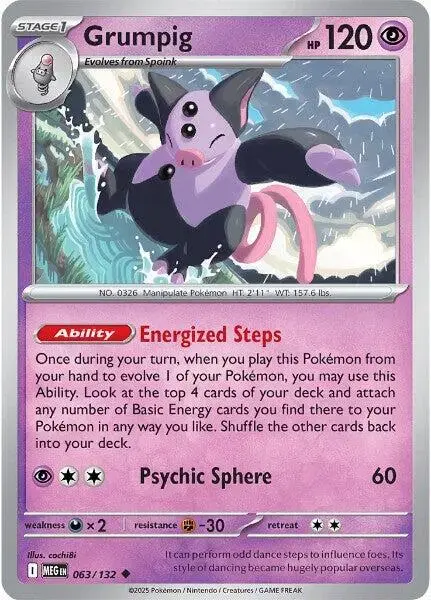 Grumpig - Pokemon Mega Evolution #63