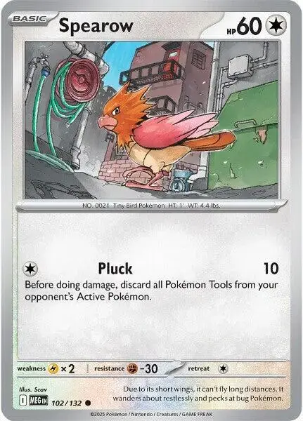 Spearow - Pokemon Mega Evolution #102