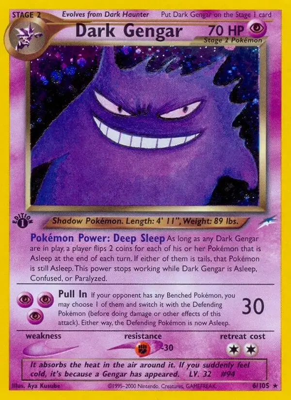 Dark Gengar [1st Edition] - Pokemon Neo Destiny #6