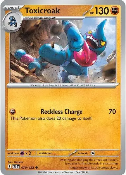 Toxicroak - Pokemon Mega Evolution #79