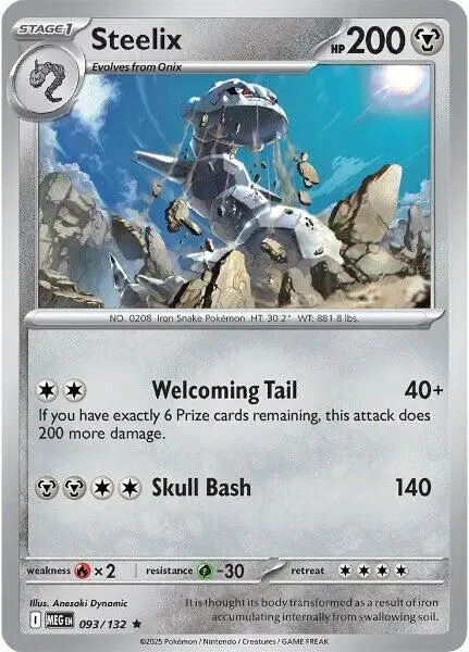 Steelix - Pokemon Mega Evolution #93