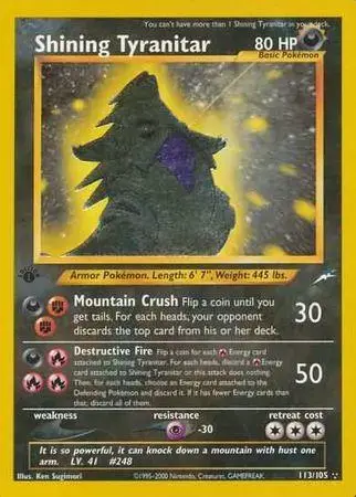 Shining Tyranitar [1st Edition]
