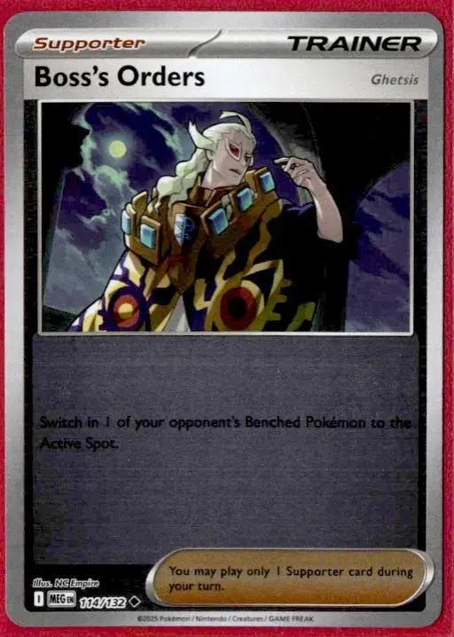 Boss's Orders: Ghetsis [Reverse Holo]