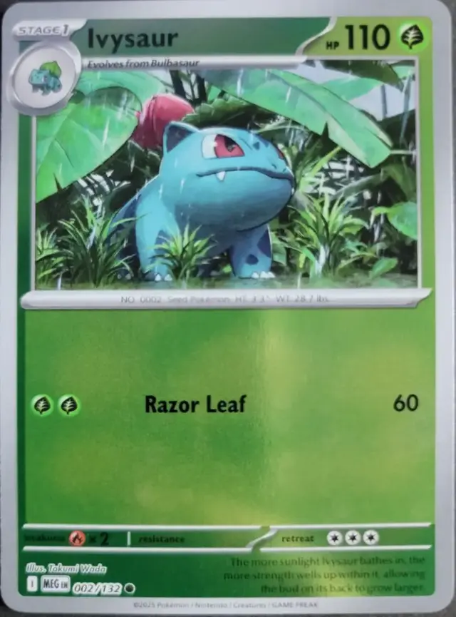 Ivysaur [Reverse Holo] - Pokemon Mega Evolution #2
