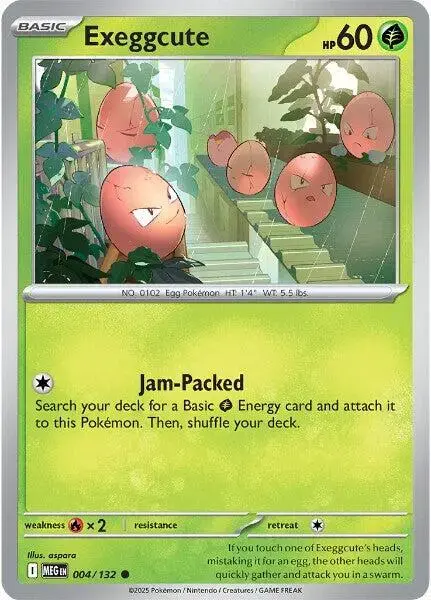 Exeggcute - Pokemon Mega Evolution #4