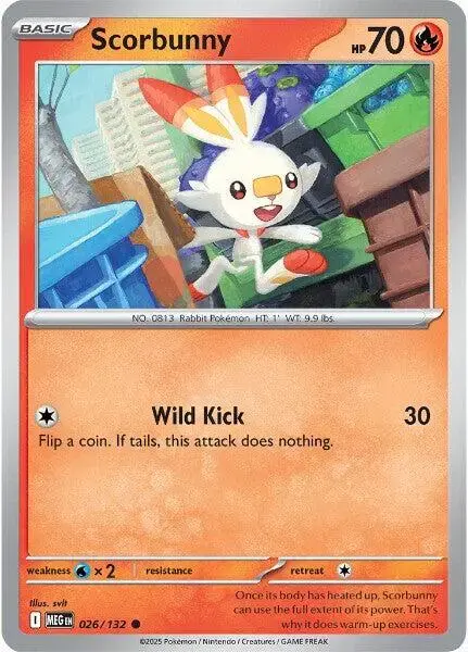 Scorbunny - Pokemon Mega Evolution #26