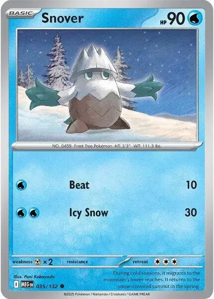 Snover - Pokemon Mega Evolution #35