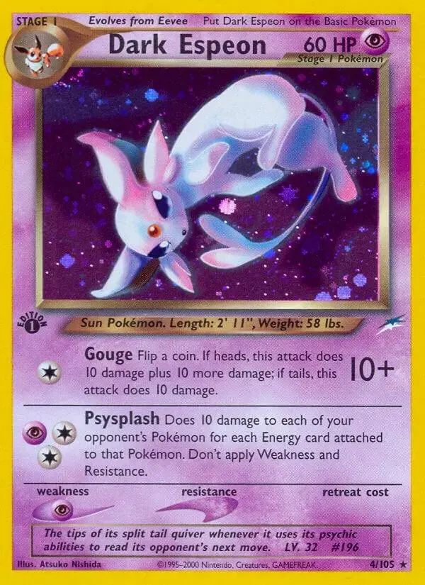 Dark Espeon [1st Edition] - Pokemon Neo Destiny #4