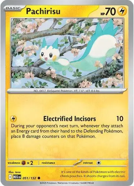 Pachirisu - Pokemon Mega Evolution #51