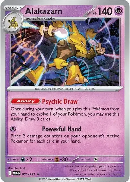 Alakazam - Pokemon Mega Evolution #56