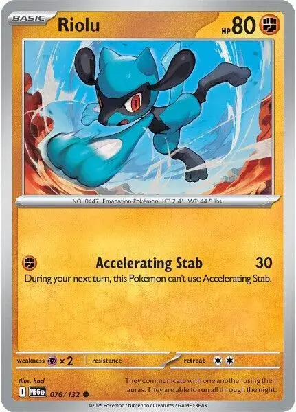 Riolu - Pokemon Mega Evolution #76