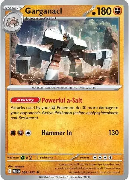 Garganacl - Pokemon Mega Evolution #84