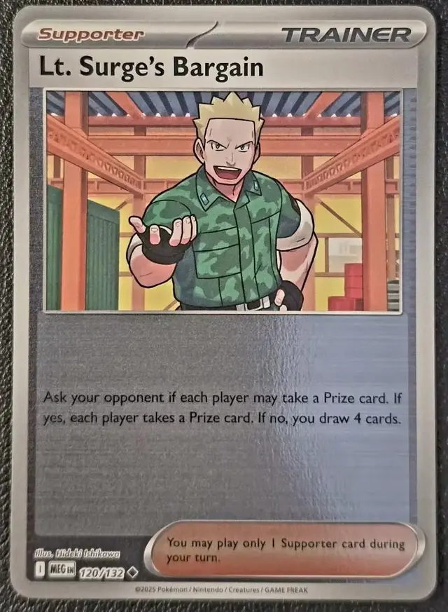 Lt. Surge's Bargain [Reverse Holo]