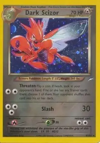 Dark Scizor - Pokemon Neo Destiny #9