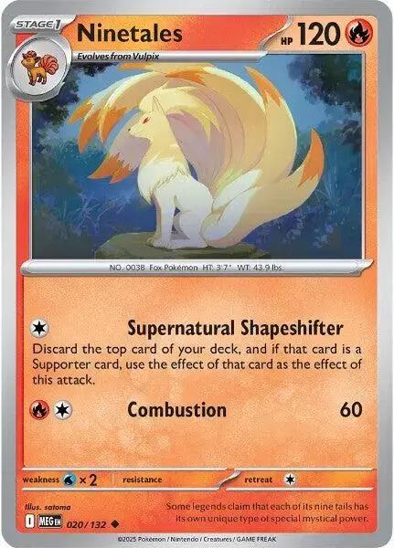 Ninetales - Pokemon Mega Evolution #20