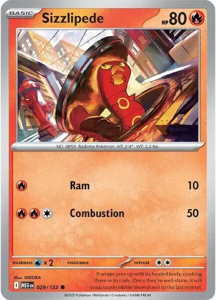 Sizzlipede - Pokemon Mega Evolution #29