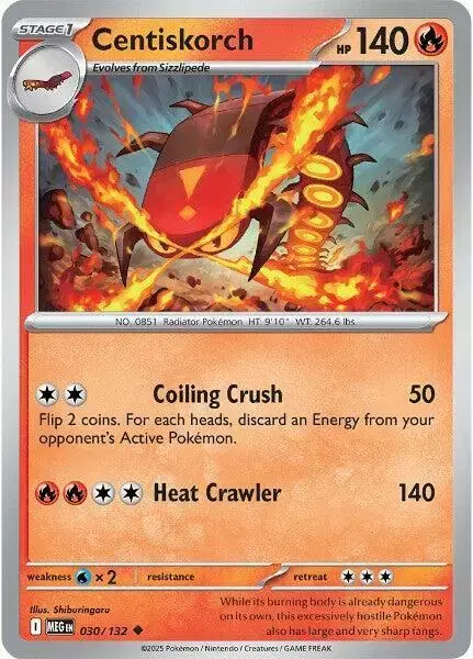Centiskorch - Pokemon Mega Evolution #30