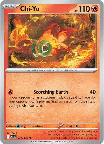 Chi-Yu - Pokemon Mega Evolution #31