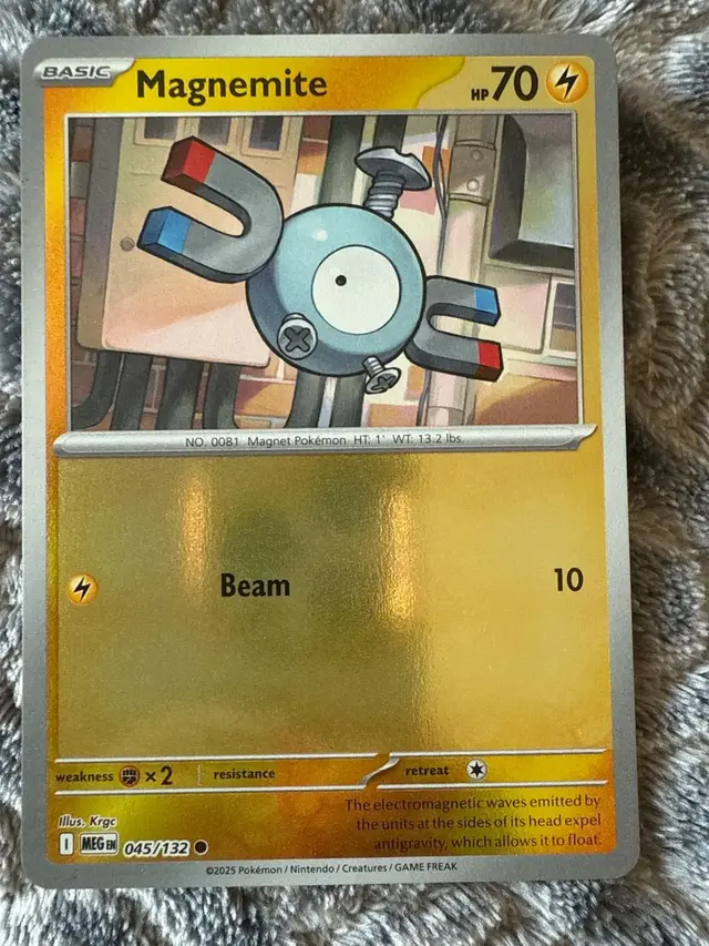 Magnemite [Reverse Holo] - Pokemon Mega Evolution #45