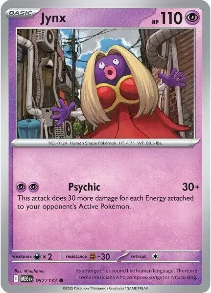 Jynx [Reverse Holo] - Pokemon Mega Evolution #57