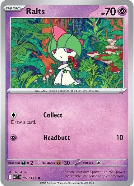 Ralts - Pokemon Mega Evolution #58