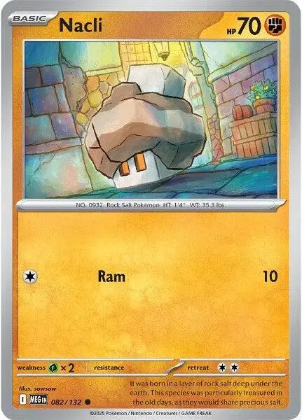 Nacli - Pokemon Mega Evolution #82