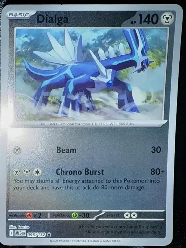 Dialga [Reverse Holo] - Pokemon Mega Evolution #95