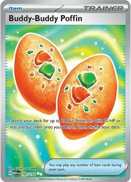 Buddy-Buddy Poffin 167 - Pokemon Mega Evolution