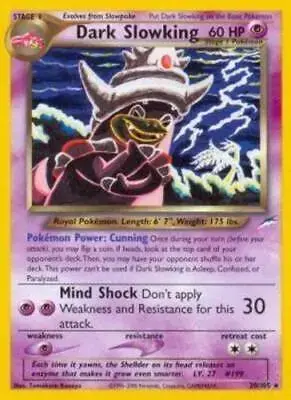 Dark Slowking - Pokemon Neo Destiny #20