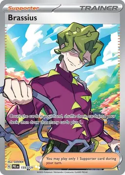 Brassius 135 - Pokemon Prismatic Evolutions