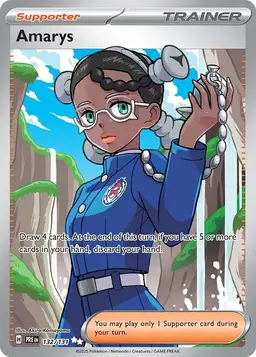 Amarys 132 - Pokemon Prismatic Evolutions