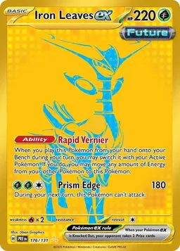 Iron Leaves ex 176 - Pokemon Prismatic Evolutions