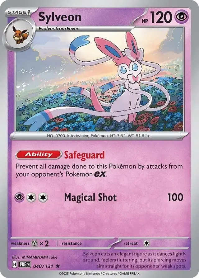 Sylveon - Pokemon Prismatic Evolutions #40