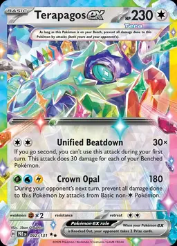 Terapagos ex 92 - Pokemon Prismatic Evolutions